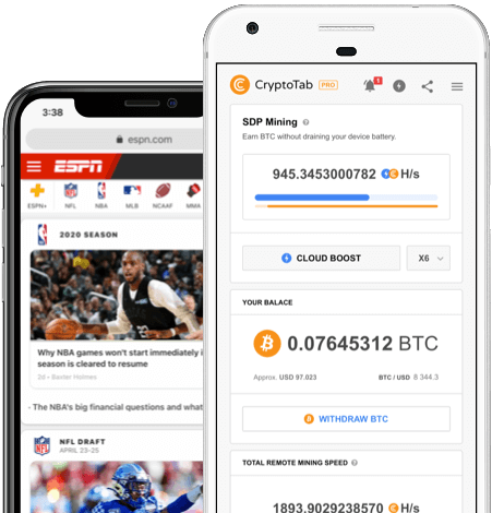 Download Cryptotab Browser  to get free Bitcoins